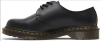Dr. Marten's 1461 'Black Quilon' Leather Oxford Shoes - Size 4M