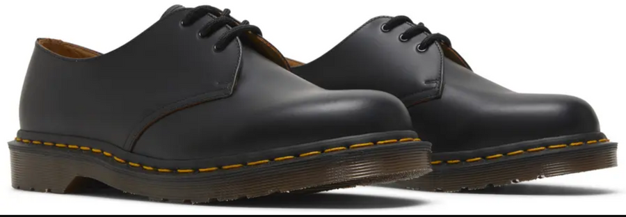 Dr. Marten's 1461 'Black Quilon' Leather Oxford Shoes - Size 4M