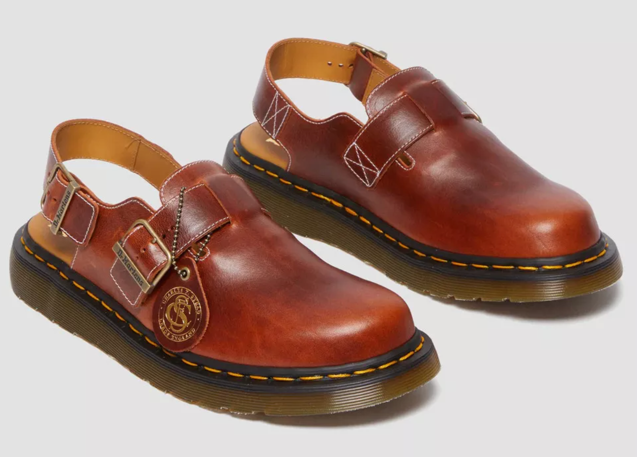 Dr. Marten's Jorge Classic 'Heritage Tan' Slingback Shoes - 10M