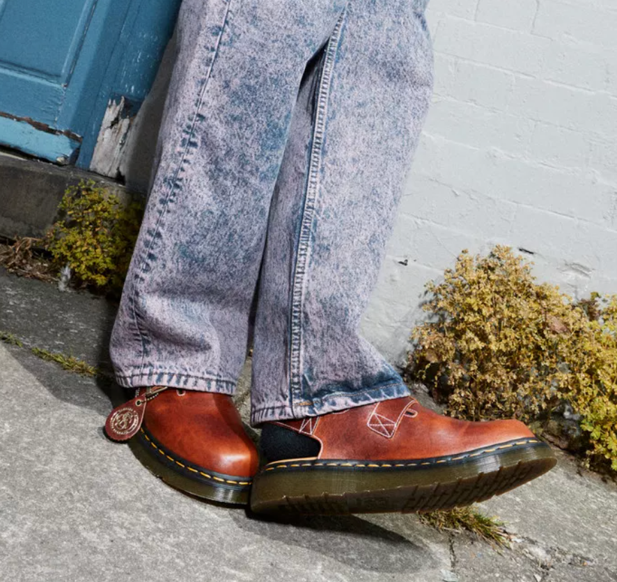 Dr. Marten's Jorge Classic 'Heritage Tan' Slingback Shoes - 10M