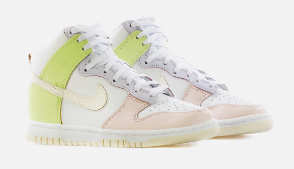 Nike Women's Dunk High Cashmere 'Lemon Twist' Sneakers - Size 5.5W