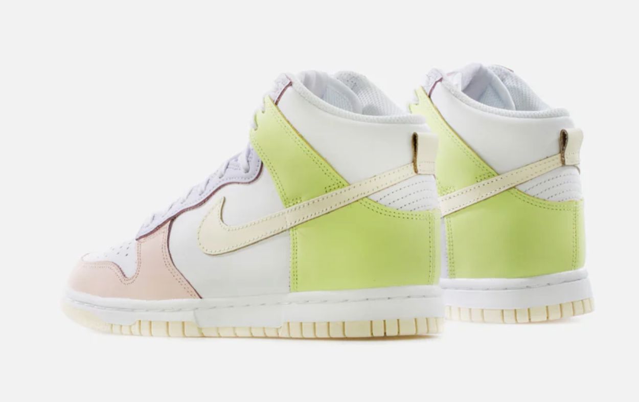 Nike Women's Dunk High Cashmere 'Lemon Twist' Sneakers - Size 5.5W