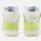 Nike Women's Dunk High Cashmere 'Lemon Twist' Sneakers - Size 5.5W