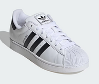 Adidas Originals Superstar 82 Cloud White & Black Sneakers - Size 6M