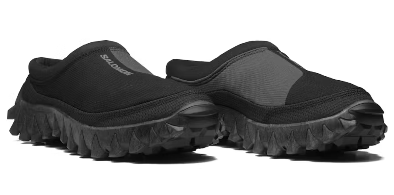 Salomon Snowclog Black/Asphalt Slip-On Shoes - Size 13M