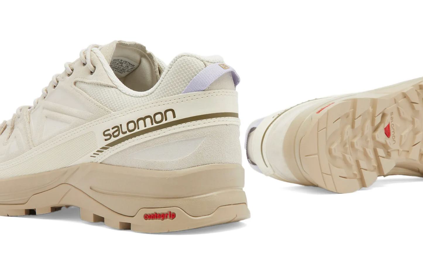 Salomon X-ALP LTR Almond Milk/White Pepper/Olive Sneakers - 11M