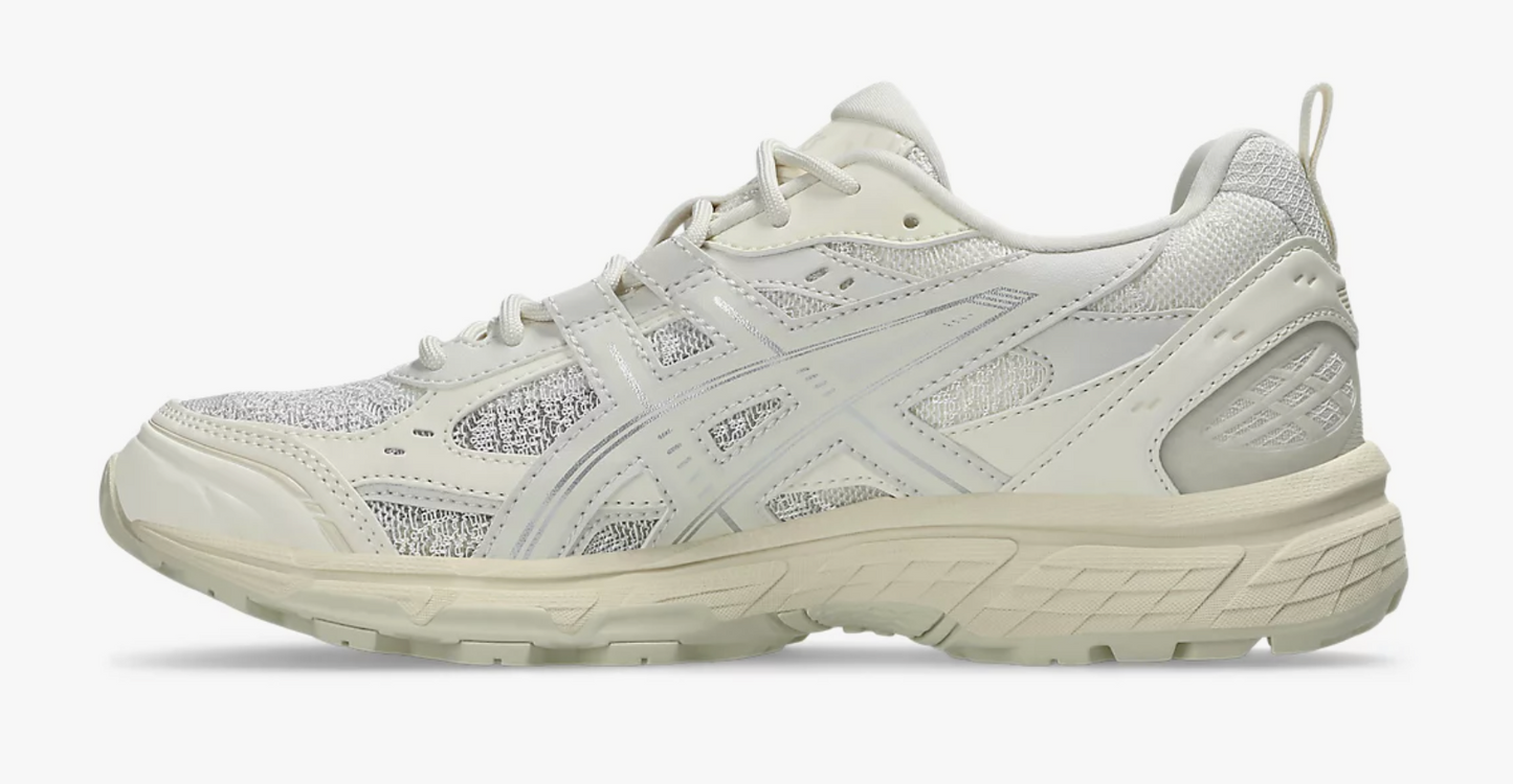 Asics Men's GEL-NUNOBIKI Cream/Pure Silver Sneakers - Size 9.5M