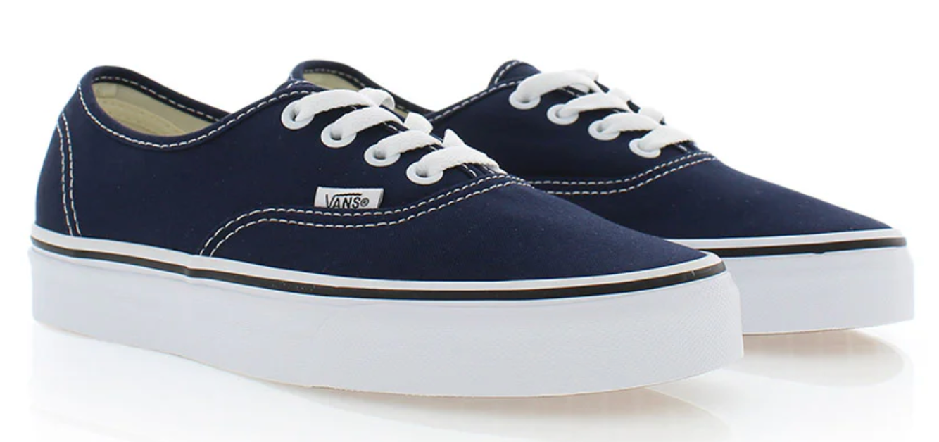 Vans Authentic Parisian Night/True White Sneakers - Size 11.5M