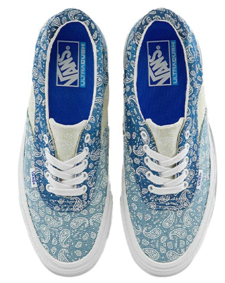 Vans Acer Ni SP 'Blue Bandana' Low-Top Sneakers - Size 11M