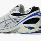 Asics GT-2160 Piedmont Grey/White/Blue Sneakers - Size 8M