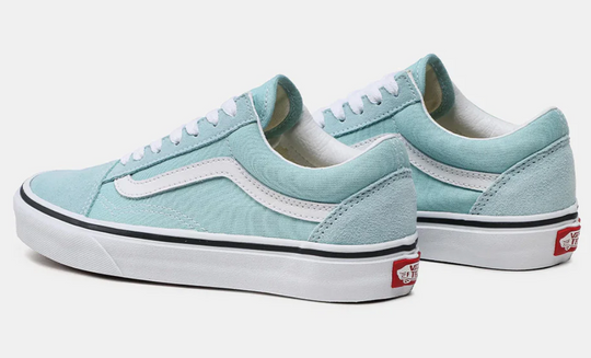 Vans Old Skool Low-Top Canal Blue Unisex Sneakers - Size 4M
