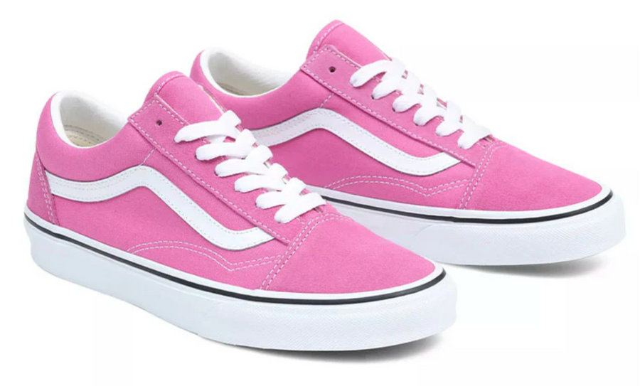 Vans Old Skool Color Theory 'Fiji Flower' Pink Sneakers - Size 4.5M