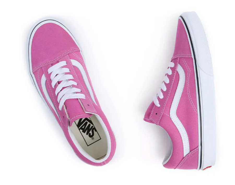 Vans Old Skool Color Theory 'Fiji Flower' Pink Sneakers - Size 4.5M