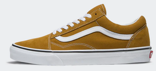 Vans Old Skool Color Theory 'Golden Brown' Sneakers - Size 8.5M