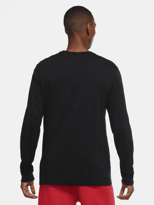 Brand New Air Jordan Mens Jumpman Chimney Long Sleeve Shirt Black LG