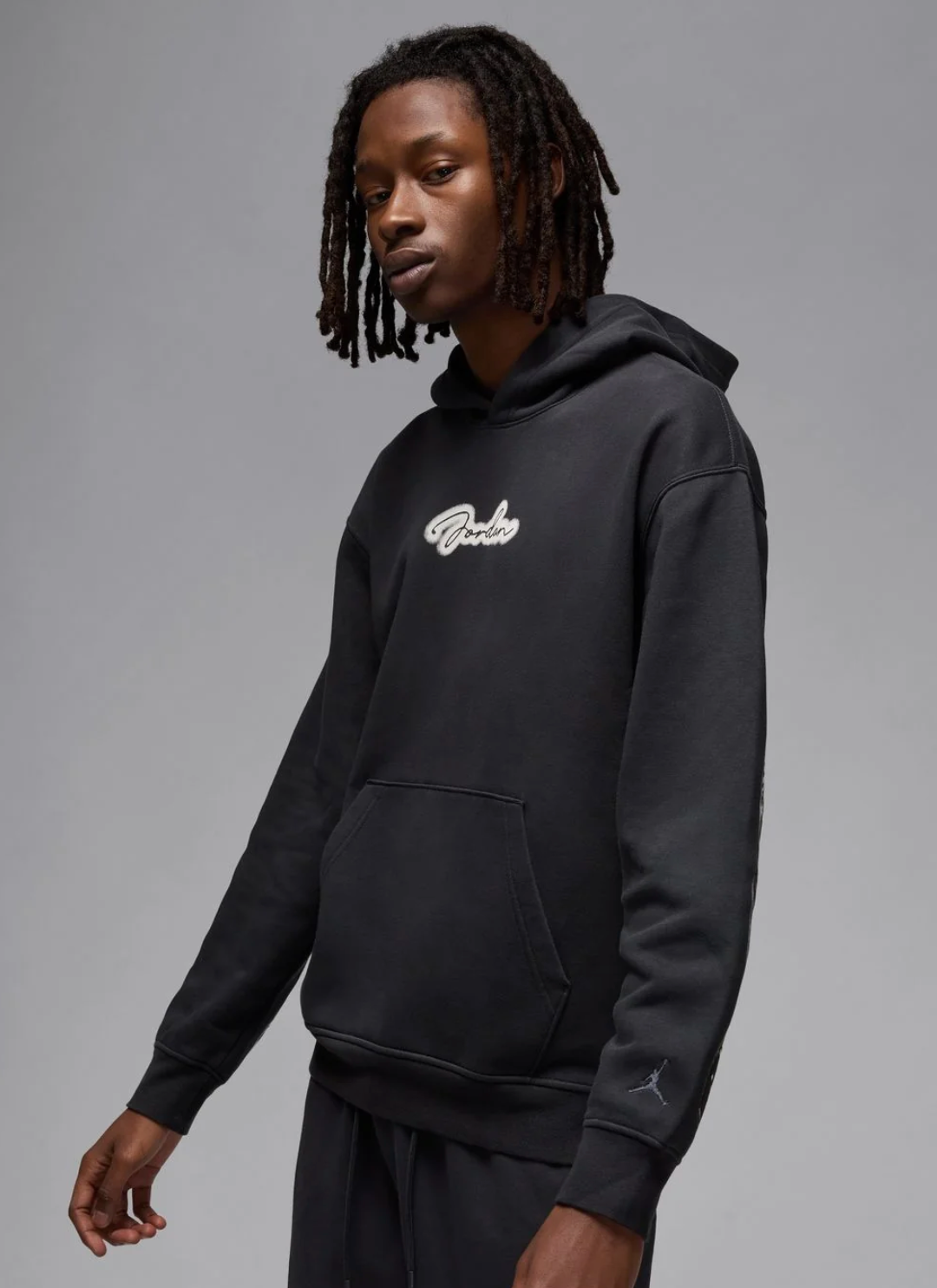 Brand New Air Jordan MVP Fleece Hoodie 'Off Noir/Sail' (HF9303 045) Size Small