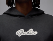 Brand New Air Jordan MVP Fleece Hoodie 'Off Noir/Sail' (HF9303 045) Size Medium
