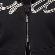 Brand New Air Jordan MVP Full-Zip Fleece Hoodie 'Off Black/Sail'(HF9295-045) Size XXL