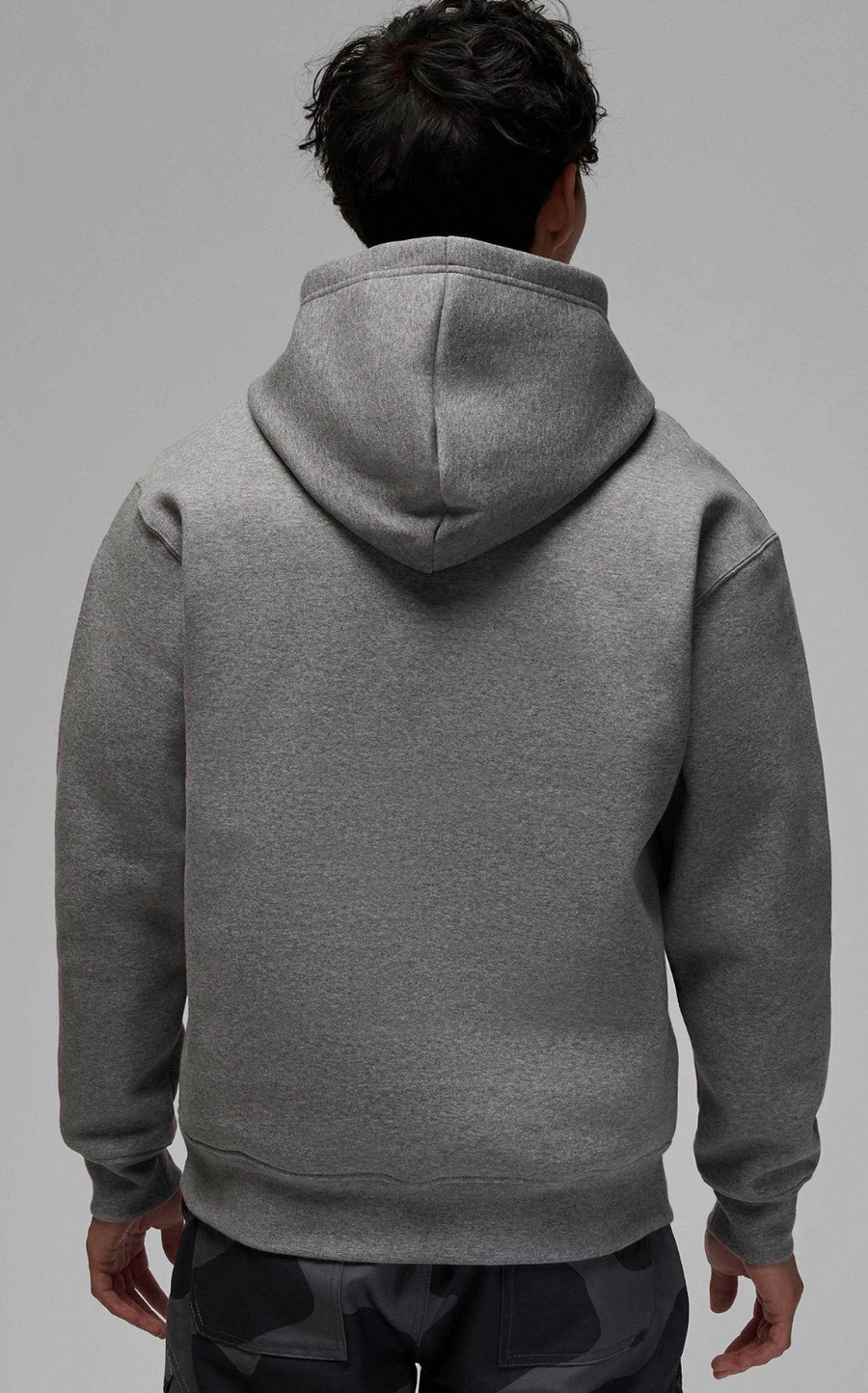 Brand New Air Jordan Mens Jumpman Chimney Hoodie Grey Size Large