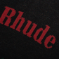 Rhude Bandana Knit Crewneck - Black/Red/Green MSRP $1,325