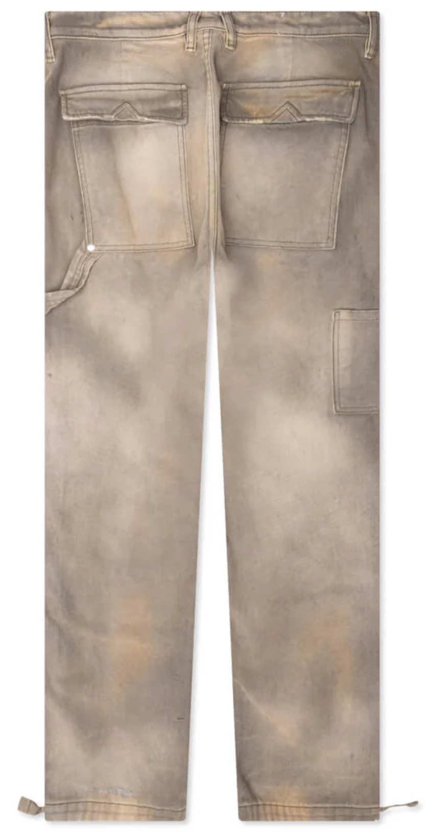 RHUDE Authentic  Reza Double Knee Olive Pants Mens Size Small MSRP:$975.00