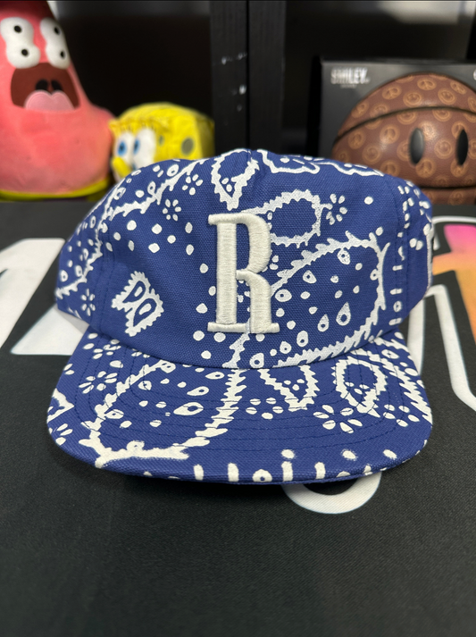 RHUDE Authentic Adjustable Rhepurposed Hat Blue MSRP: $198.00 Brand New