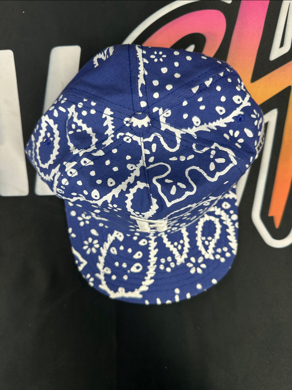 RHUDE Authentic Adjustable Rhepurposed Hat Blue MSRP: $198.00 Brand New