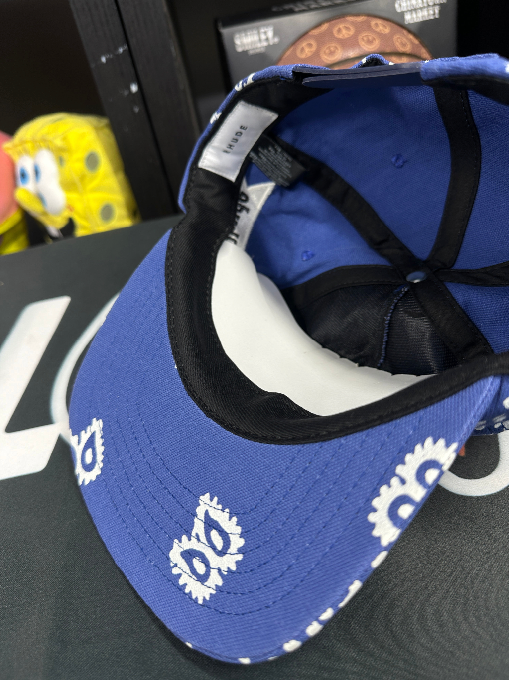 RHUDE Authentic Adjustable Rhepurposed Hat Blue MSRP: $198.00 Brand New