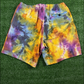 Brain Dead Reflective Logo Head Tie-Dye Men's Shorts - Size Large