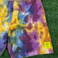 Brain Dead Reflective Logo Head Tie-Dye Men's Shorts - Size Large