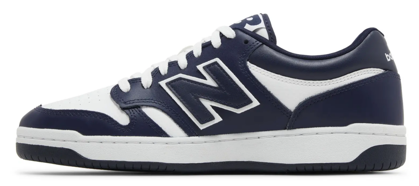 New Balance 480 'Team Navy' Men's Sneakers - Size 9M