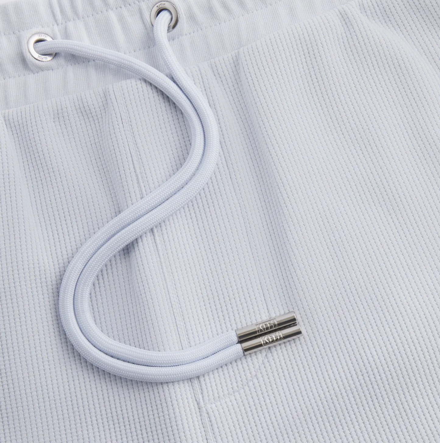 Kith Baby Waffle Graham Shorts - Angelite Blue - Size Small