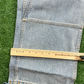 RHUDE Authentic Reza Denim Double Knee Indigo Pants Mens Size XL MSRP:$975.00