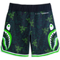 Bape X Razer Neon Camo Basketball Sweat Shorts Size XXL