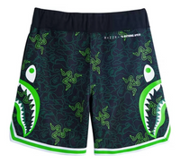 Bape X Razer Neon Camo Basketball Sweat Shorts Size XXL