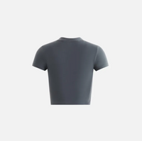 Kith Women's Mulberry II Dark Grey Active Tee Size Small