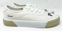 Palm Angels Logo Cream/White Lace-Up Skater Sneakers Size 39 (6M)