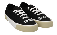 Palm Angels Logo Black/White Lace-Up Skater Sneakers Size 40 (7M)