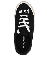 Palm Angels Logo Black/White Lace-Up Skater Sneakers Size 40 (7M)
