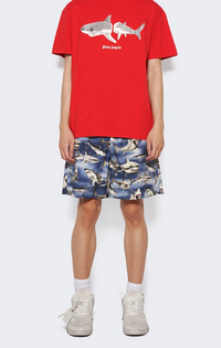 Palm Angels Shark Printed Black/Blue 