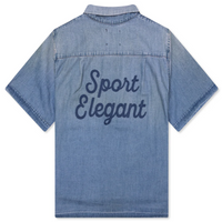 Gallery Dept. Indigo Bartz Shirt Size Small (MSRP: $895.00)