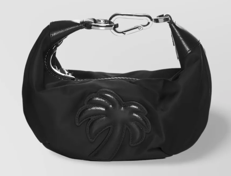 Palm Angels Mini Black Palm Hobo Bag (MSRP: $725.00)