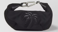 Palm Angels Mini Black Palm Hobo Bag (MSRP: $725.00)