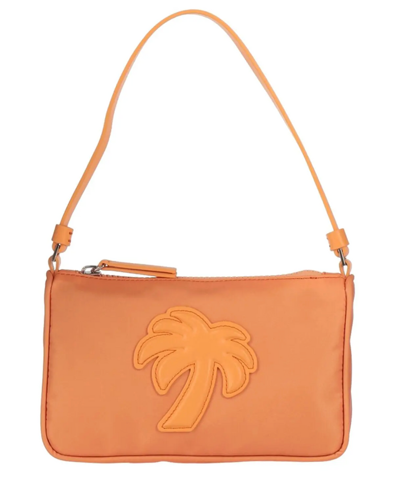 Palm Angels Big Palm Nylon Pouch Hand Bag (MSRP: $560.00)