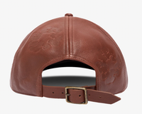 Denim Tears MVP Leather Wreath Brown Adjustable Cap