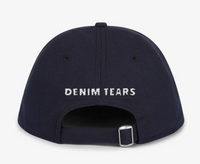 Denim Tears Peace Wreath Navy SnapBack Hat