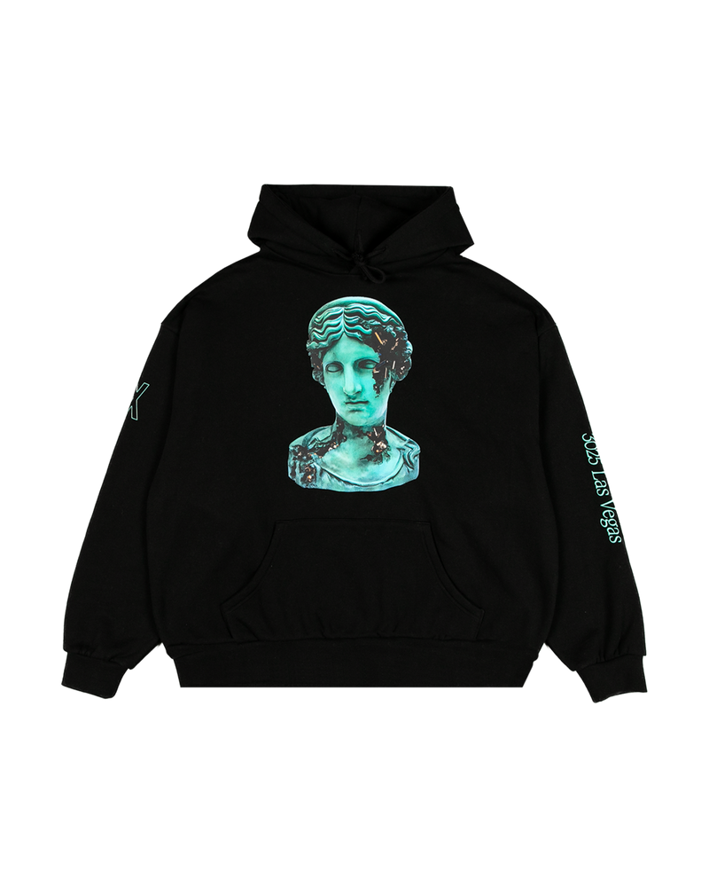 Daniel Arsham X ComplexCon 'Eroded Bronze' Black Pullover Hoodie