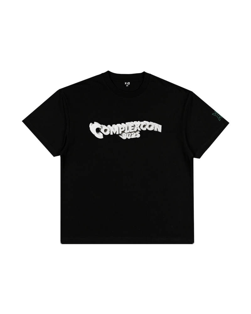 Daniel Arsham X Complexcon 'Welcome To The Future' Black T-Shirt