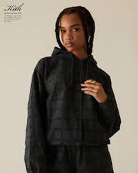 Kith Dylan Broderie Logo Jacket - Navy M (MSRP: $395)