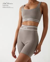 Kith Women's Laila Active Tank - Dark Beige L MSRP: $110